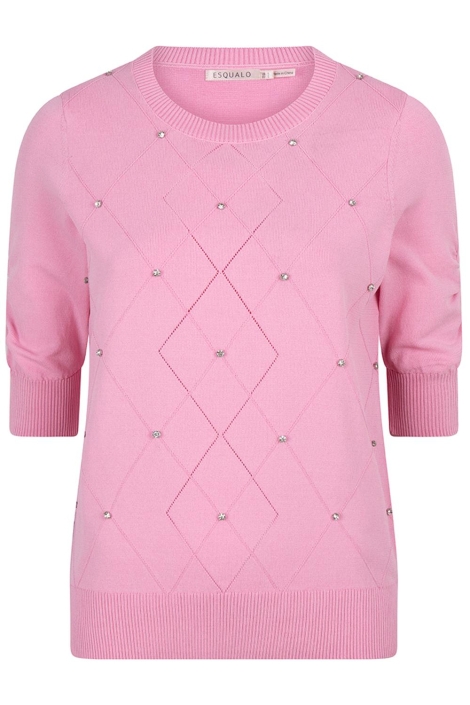 EsQualo sweater knit embellishment